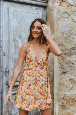 ROBE MÉLINA FLEUR D ÉTÉ