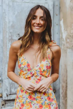 ROBE MÉLINA FLEUR D ÉTÉ