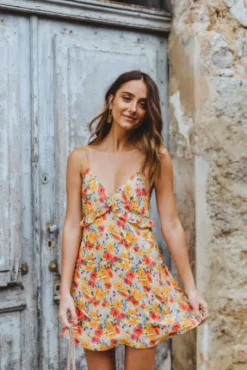 ROBE MÉLINA FLEUR D ÉTÉ