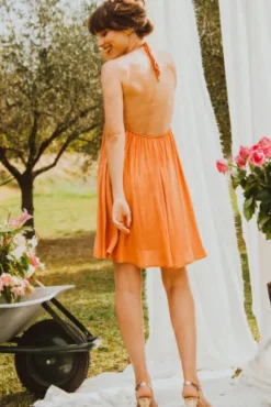 ROBE NANETTE ARGILE