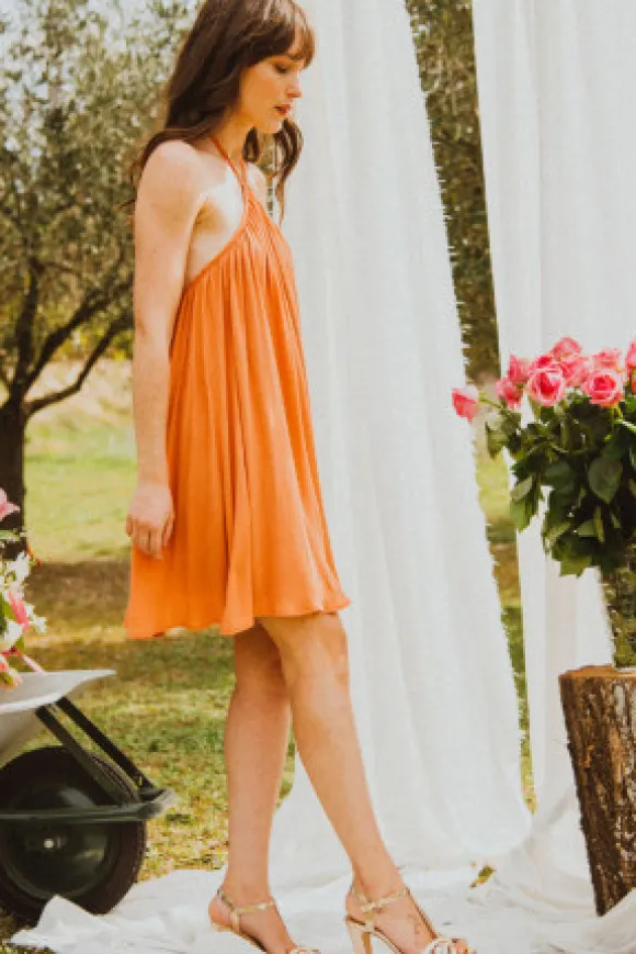 ROBE NANETTE ARGILE