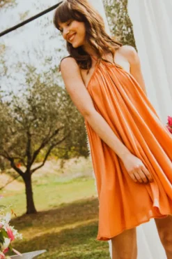 ROBE NANETTE ARGILE