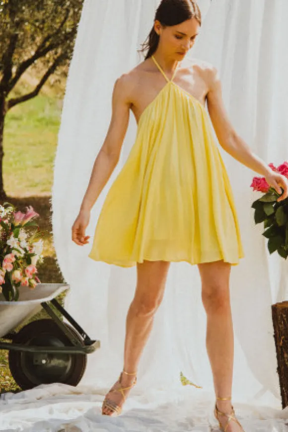 ROBE NANETTE JAUNE