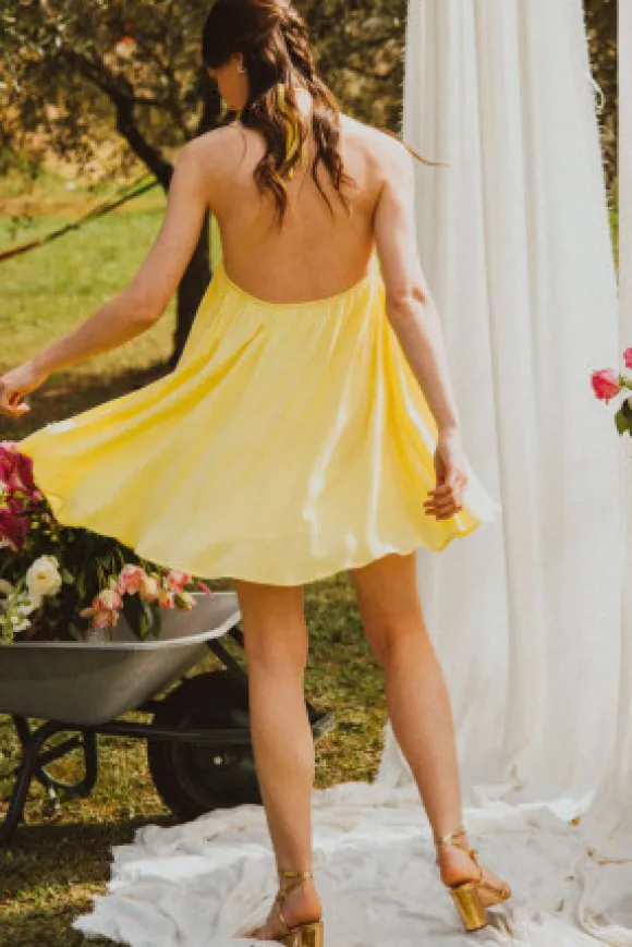 ROBE NANETTE JAUNE