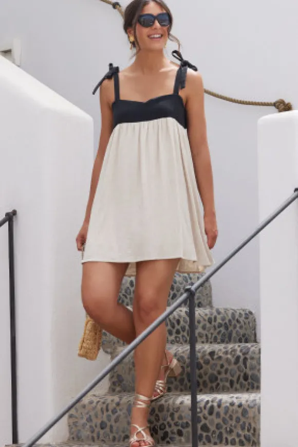 ROBE NÉLIA BICOLORE