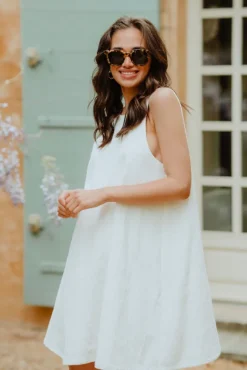 ROBE NOÉLIE LIN BLANC