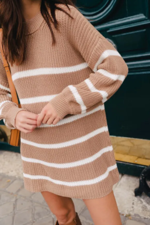ROBE OCÉANE CAMEL