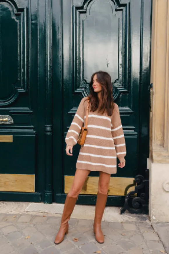 ROBE OCÉANE CAMEL