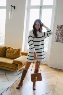 ROBE OCÉANE ÉCRU