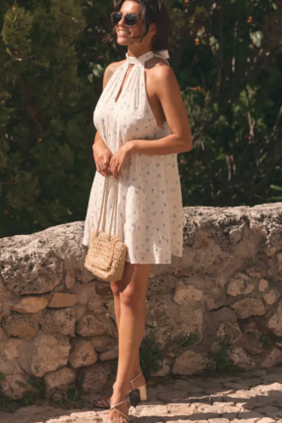 ROBE OLGA BLEUET