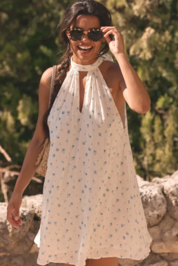ROBE OLGA BLEUET