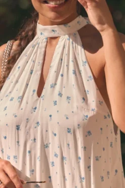ROBE OLGA BLEUET