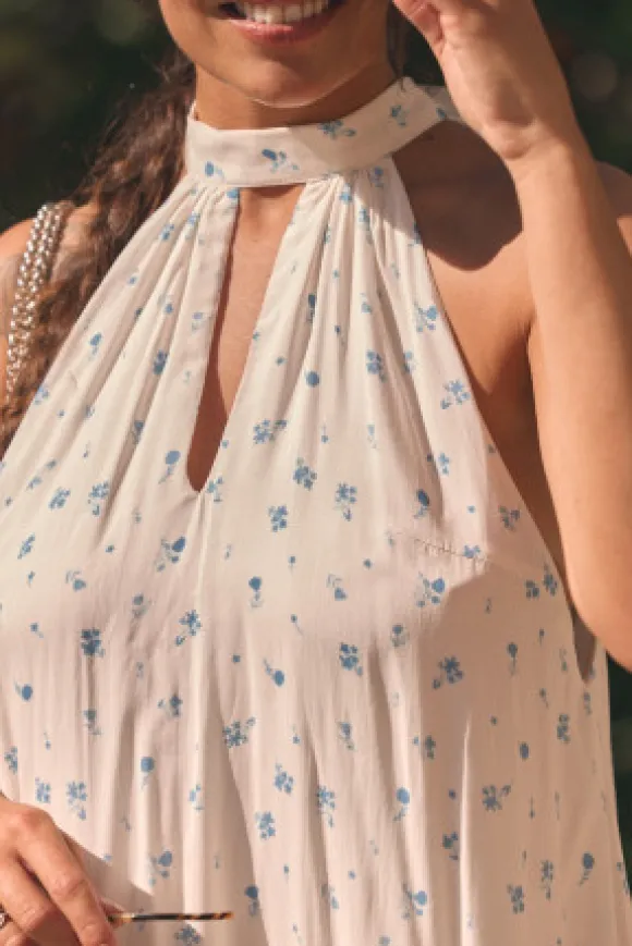 ROBE OLGA BLEUET