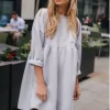 ROBE PEYTON GRIS