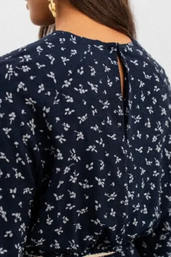 ROBE RADIA IMPRIMÉ PENTO MARINE