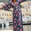 ROBE RAKAN SEQUIN FLEUR
