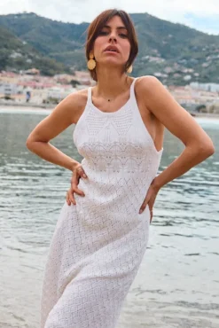 ROBE REOPA ÉCRU