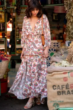 ROBE RIYAD IMPRIMÉ MARCADOR