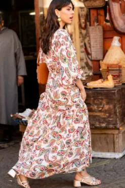 ROBE RIYAD IMPRIMÉ MARCADOR
