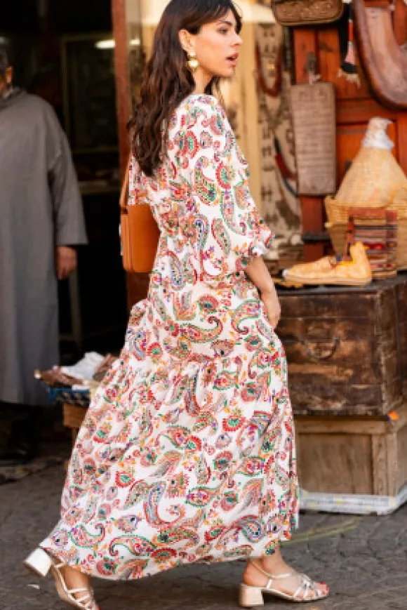 ROBE RIYAD IMPRIMÉ MARCADOR