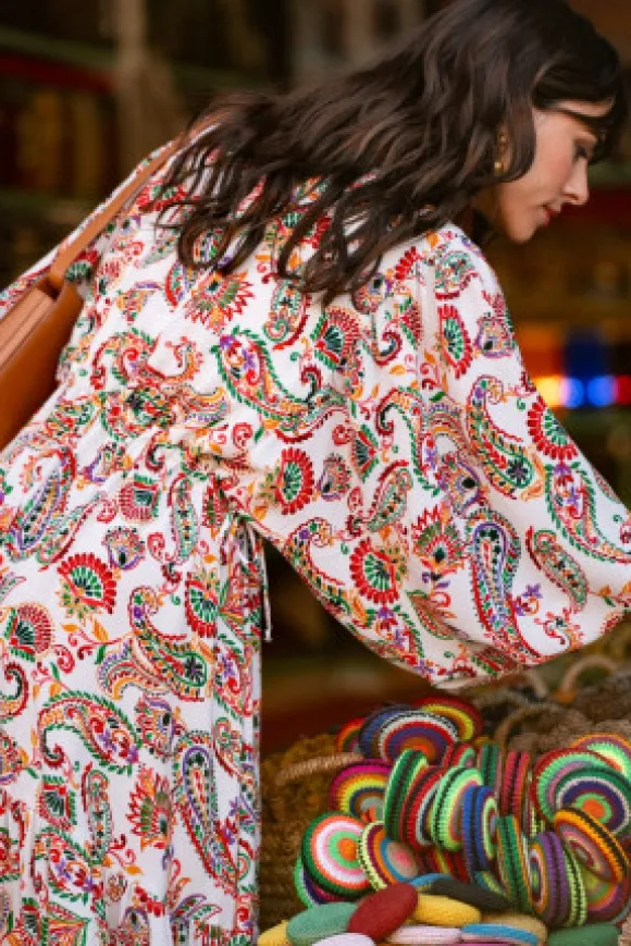 ROBE RIYAD IMPRIMÉ MARCADOR
