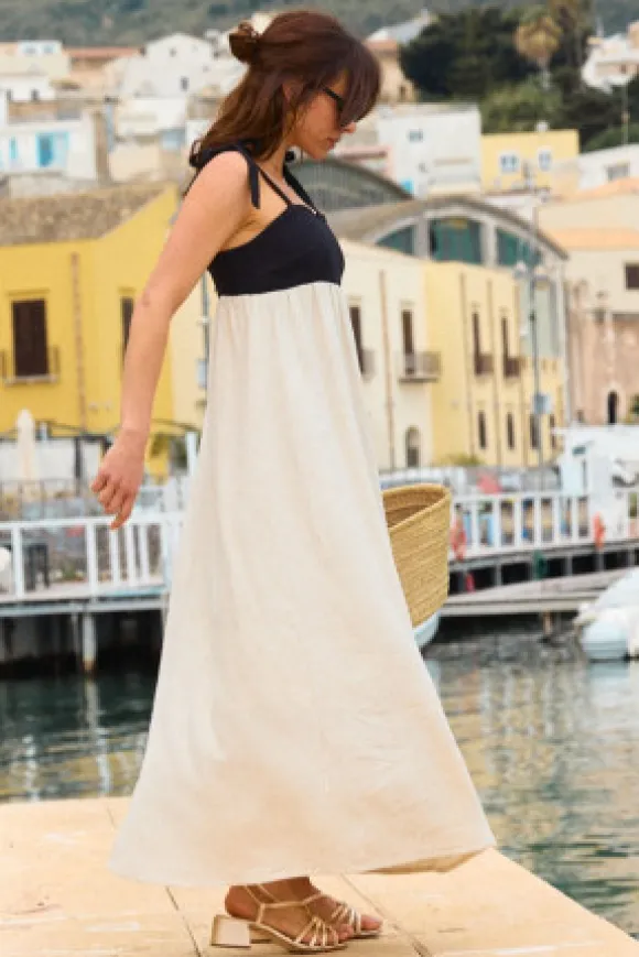 ROBE RÉLIA BI-COLORE