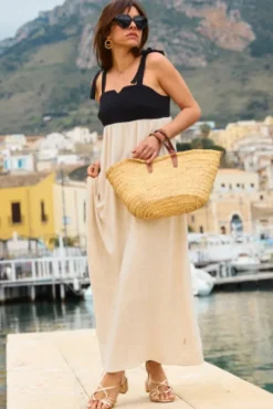 ROBE RÉLIA BI-COLORE