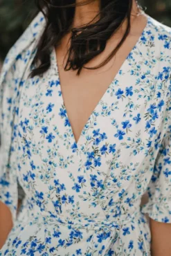 ROBE ROSALIE PORCELAINE