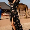 ROBE RUBINA BOURGEONS DE ROSES