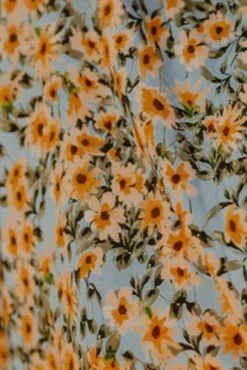 ROBE SALMA MARGUERITE JAUNE