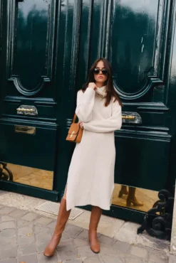ROBE SOLINE ECRU