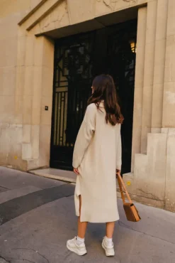 ROBE SOLINE ECRU