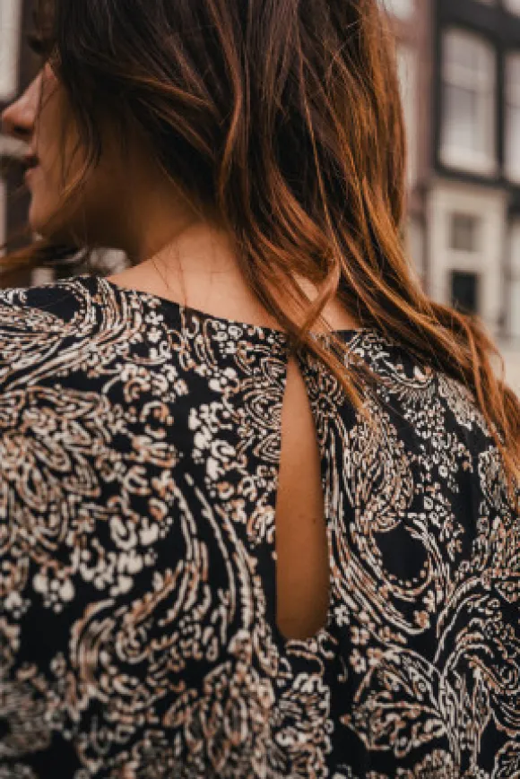 ROBE TESS FLEUR D HIVER