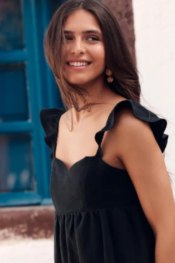 ROBE YARA LIN NOIR