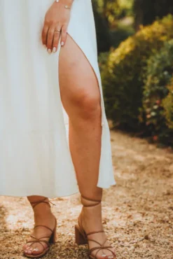 ROBE ZOÉ BLANC COTON