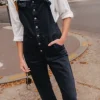 SALOPETTE MAITE DENIM GRIS