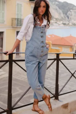 SALOPETTE MAÏTÉ DENIM BLEACH