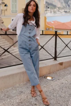 SALOPETTE MAÏTÉ DENIM BLEACH