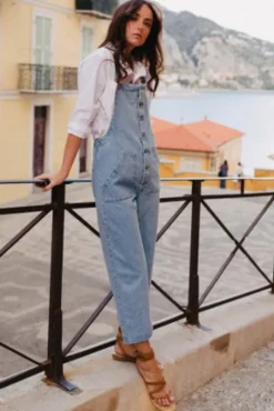 SALOPETTE MAÏTÉ DENIM BLEACH