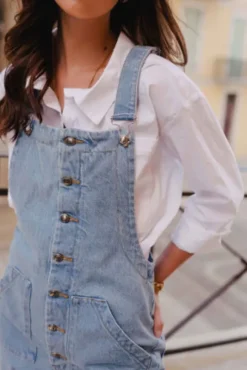 SALOPETTE MAÏTÉ DENIM BLEACH
