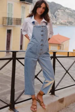 SALOPETTE MAÏTÉ DENIM BLEACH