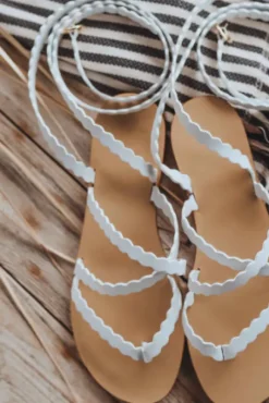 SANDALES ASMA BLANC