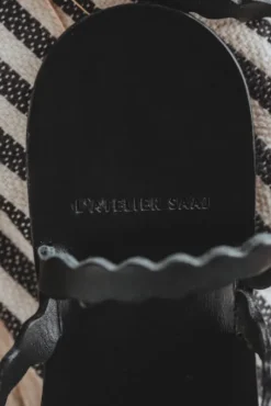 SANDALES ASMA NOIR