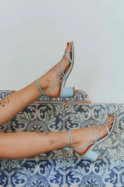SANDALES MAELY BLEU