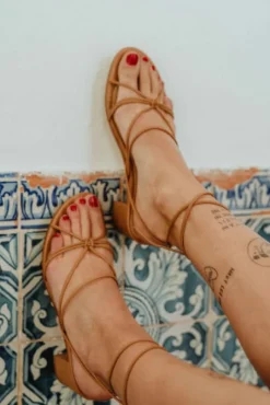 SANDALES MAELY CAMEL