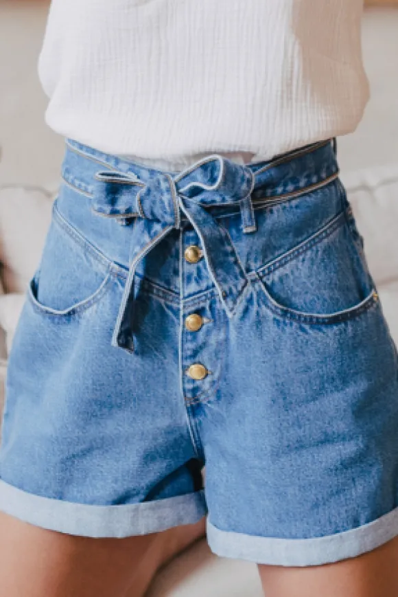SHORT JULIEN STONE