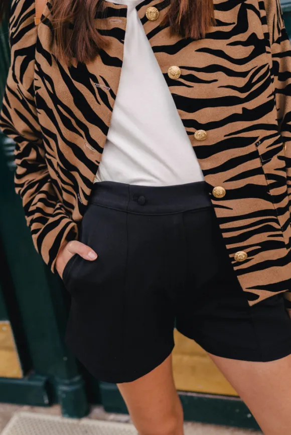 SHORT LÉO NOIR