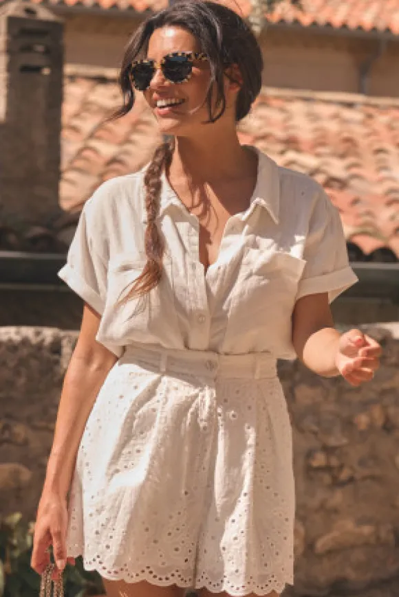 SHORT MARCELINO DENTELLE ALANA