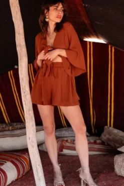 SHORT SIMONE MARRON