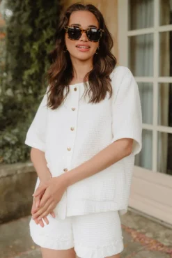 SHORT THAO BLANC